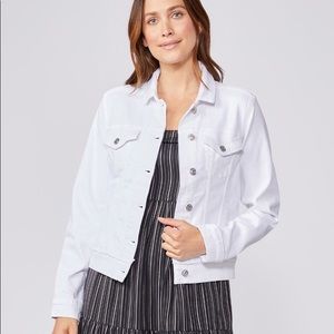 PAIGE white jean jacket